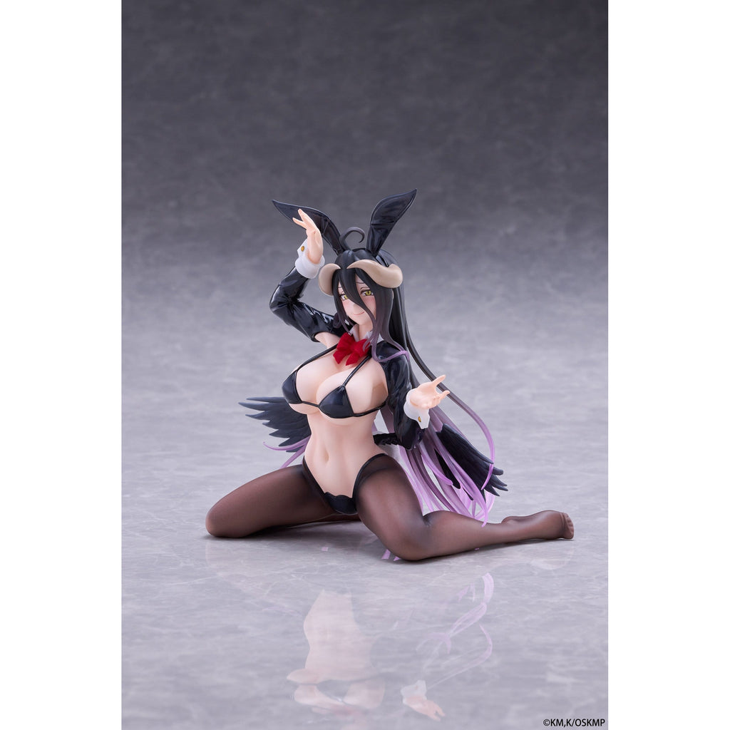 Image produit Overlord - Figurine Moflock Albedo version costume de lapin inversé