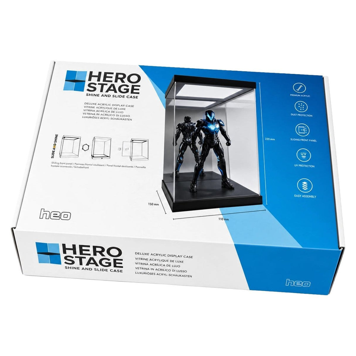 Image produit Hero Stage Shine and Slide - Vitrine en acrylique