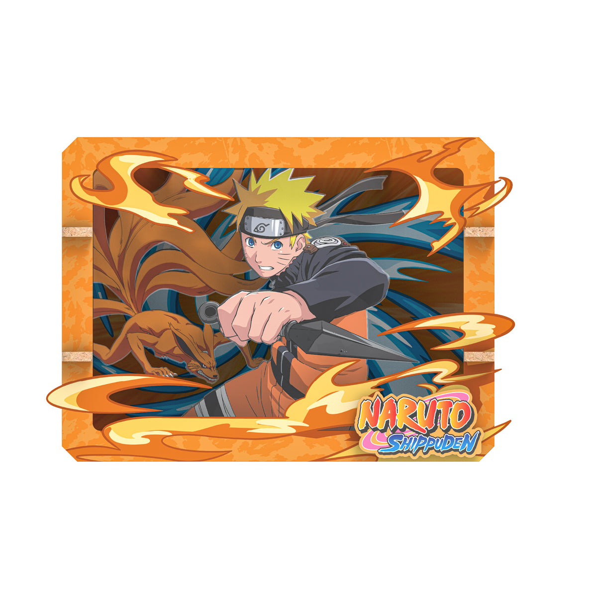 Image produit Naruto - Ninjutsu Ultimate Arts Wooden Gallery Tableau en bois mystère 3D