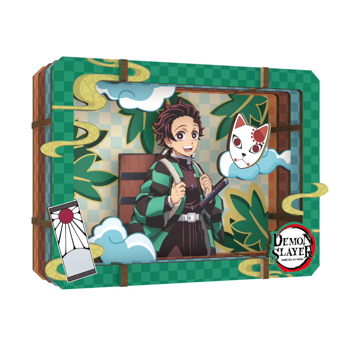 Image produit Demon Slayer - Journey Together Wooden Gallery 3D Mystery Tableau en bois présentoir de 6