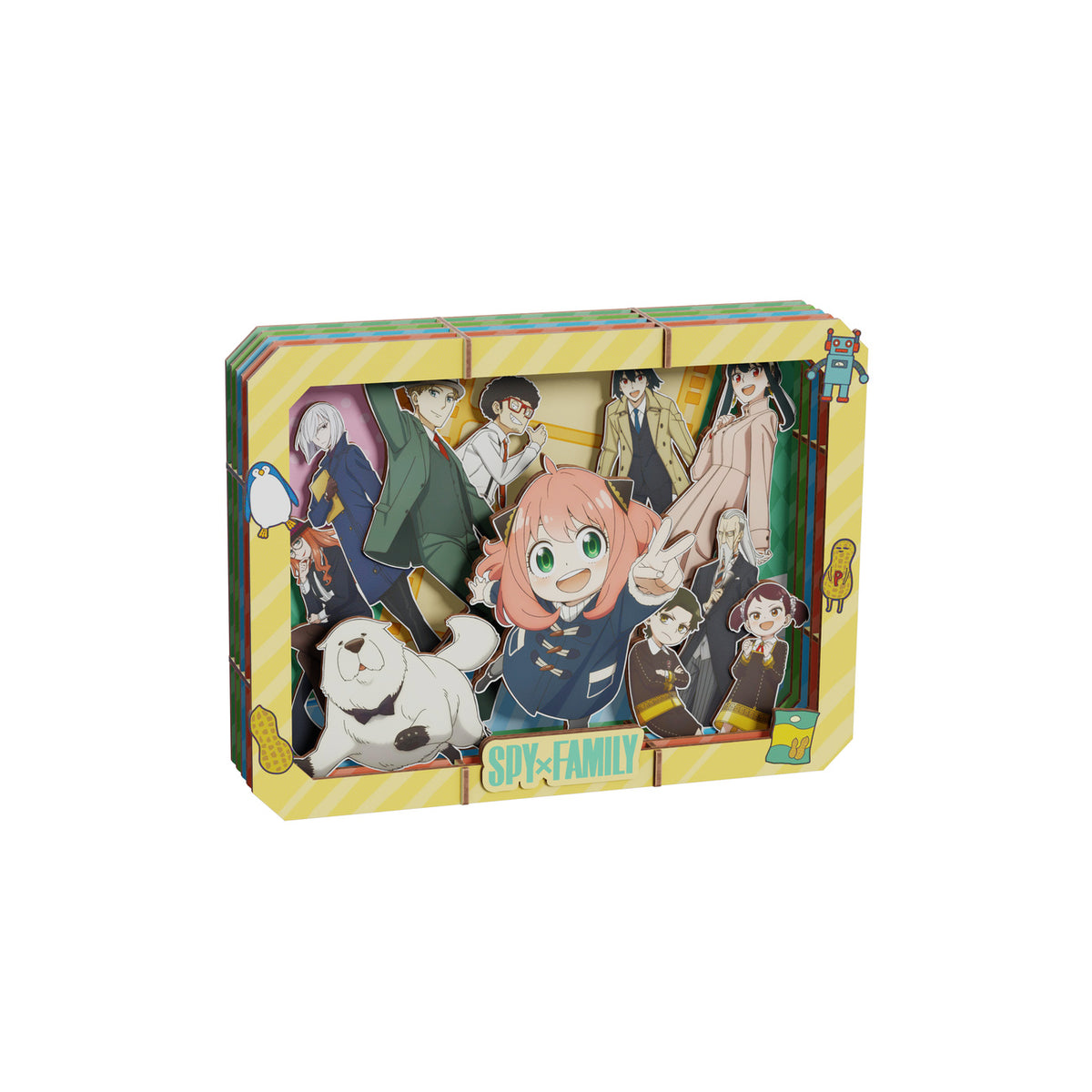 Product image Spy x Family - Group Wooden Gallery Picture Frame